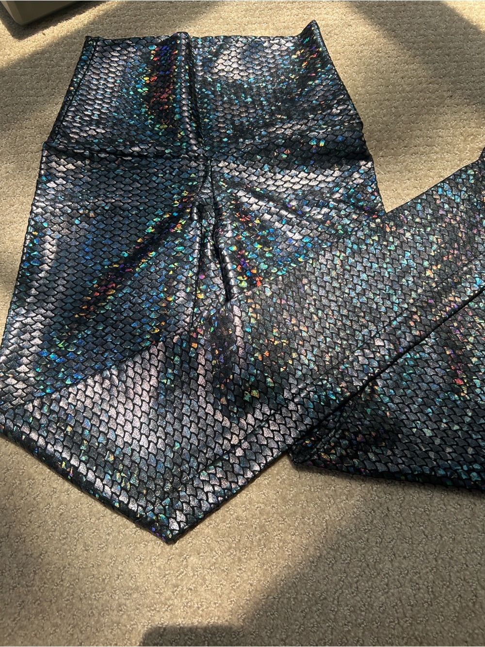Emily Hsu Designs Midnight Mermaid Leggings - NWT